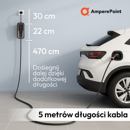 Portable Charger B35 - 16A, 3.7kW, Type 1
