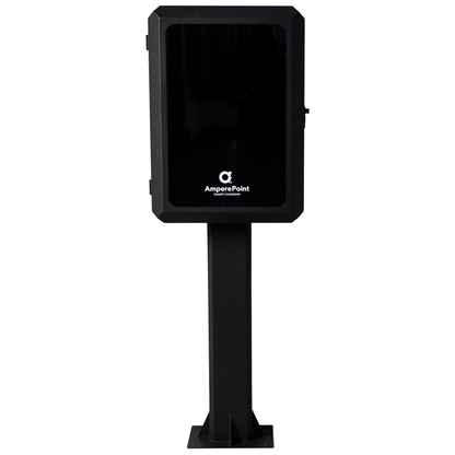 Metal Cabinet for EV Charger AMP-BOX with pole